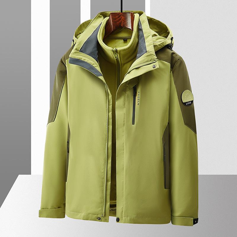 Three-in-one Removable Windproof Waterproof Jacket - Image 6