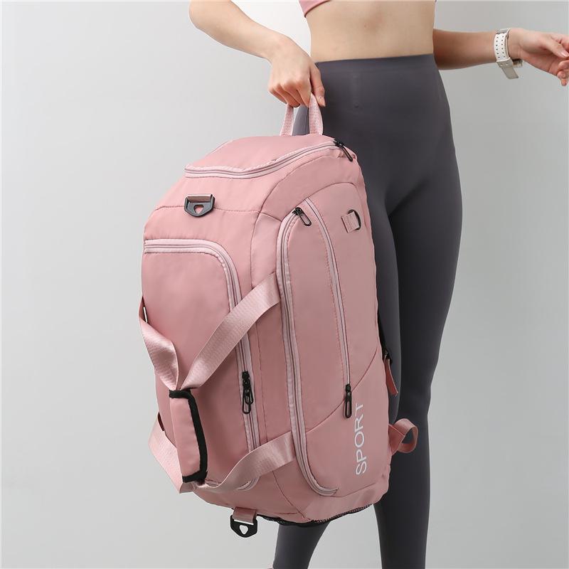 Luggage Bags For Women Handbag Oxford Men's Fitness Gym Shoulder Bag Waterproof Sports Travel Backpack With Shoes Compartment - Image 4