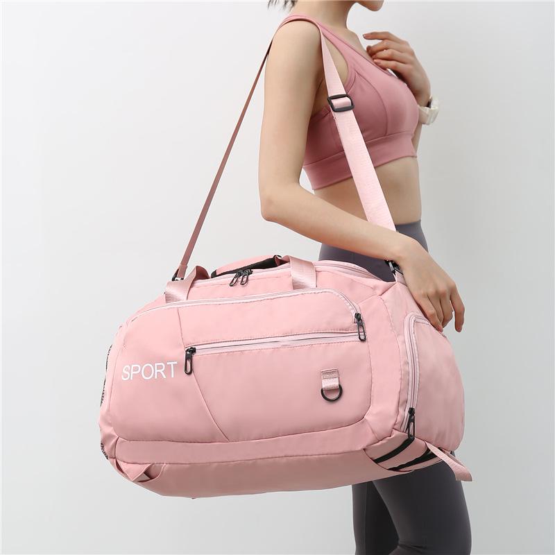 Luggage Bags For Women Handbag Oxford Men's Fitness Gym Shoulder Bag Waterproof Sports Travel Backpack With Shoes Compartment - Image 3