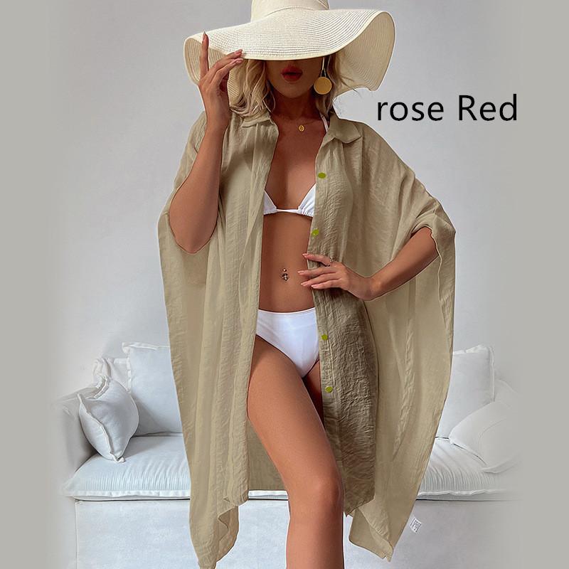 Vacation Sun Protection Coat Loose Breathable Shirt - Image 9