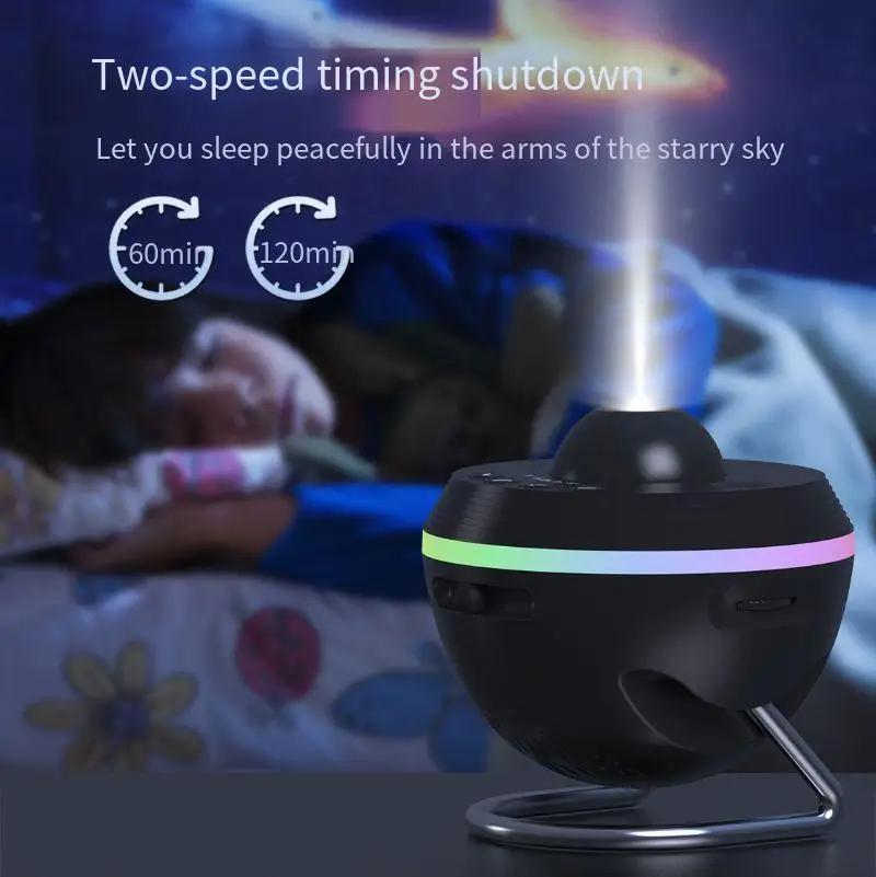 Dynamic Meteor 13 In 1 Ultra Clear Galaxy Projector Lamp Rotary Space Ball Planetarium Projector Lights For Kids Gift - Image 4