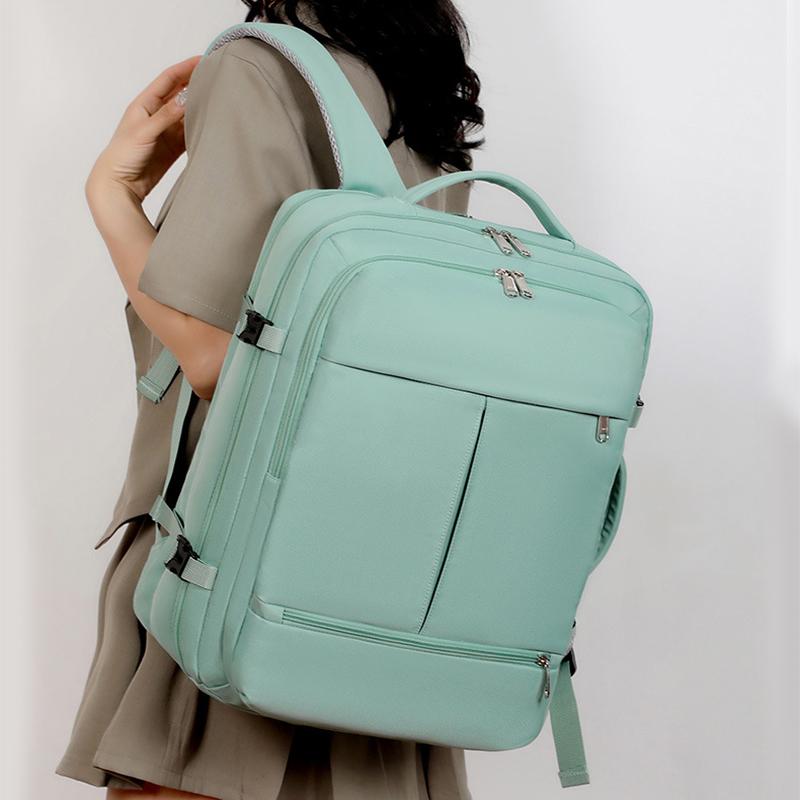 Large Capacity Backpack For Women Men Multiple Pockets And Zippers Versatile Computer Bags Business Travel Backpack - Image 3