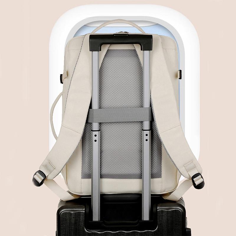 Large Capacity Backpack For Women Men Multiple Pockets And Zippers Versatile Computer Bags Business Travel Backpack - Image 5