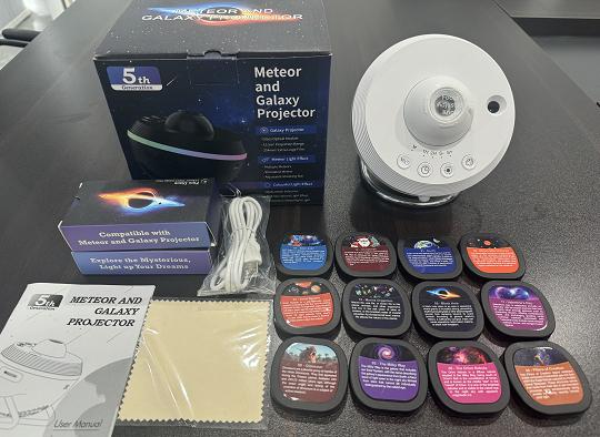 Dynamic Meteor 13 In 1 Ultra Clear Galaxy Projector Lamp Rotary Space Ball Planetarium Projector Lights For Kids Gift - Image 8