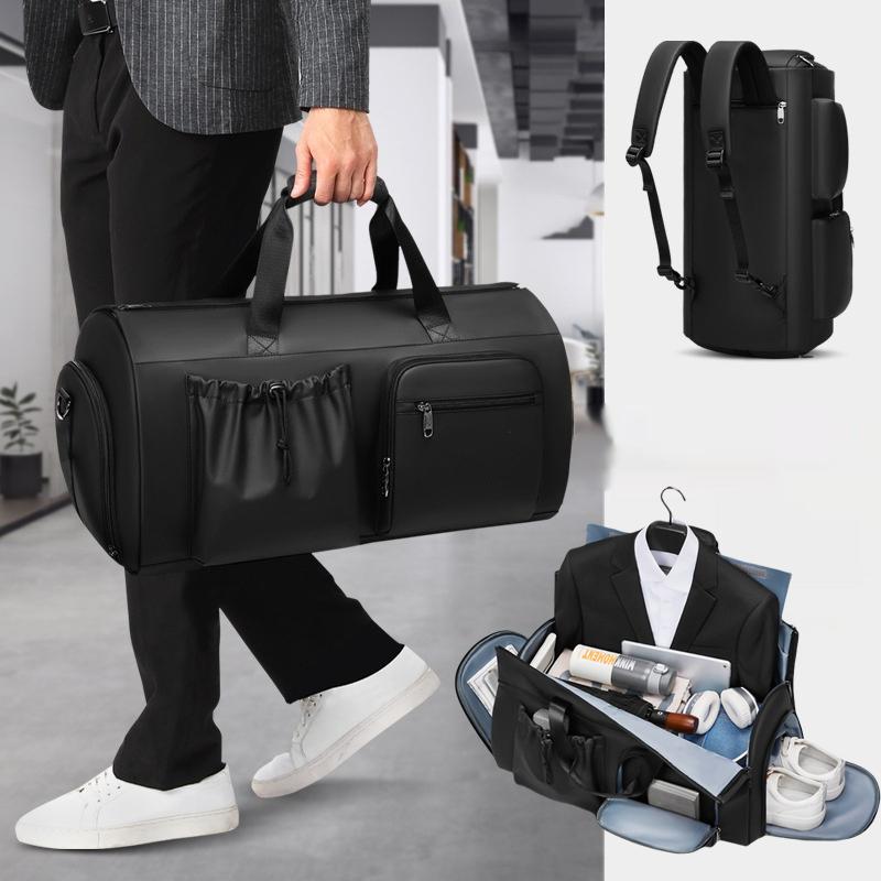 High Quality Waterproof Suit Bag For Men Large Capacity Travel Bag With Shoe Compartment Dry And Wet Separation Travel Organizer - Image 2