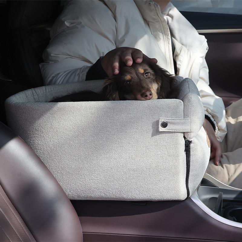 Car Central Dog Car Seat Bed Portable Dog Carrier For Small Dogs And Cats Safety Travel Bag Accessories Pet Products - Image 2